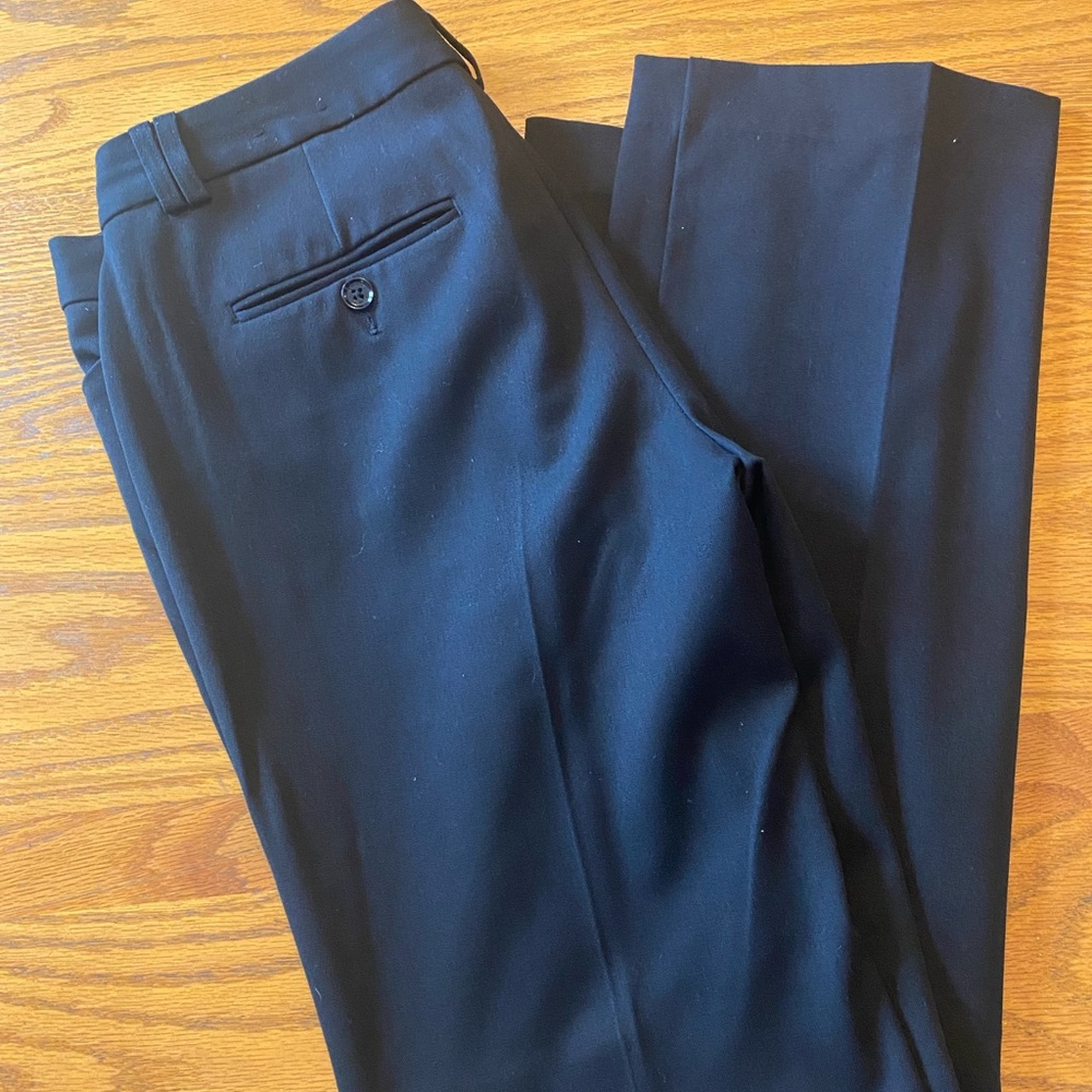 Express Editor straight leg black pants